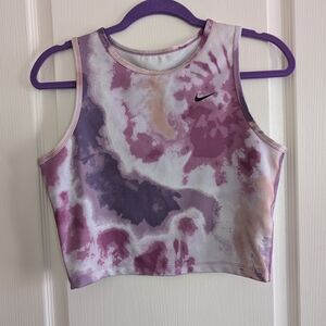 Nike Women's Training Tank Multi Colored Tie-Dye